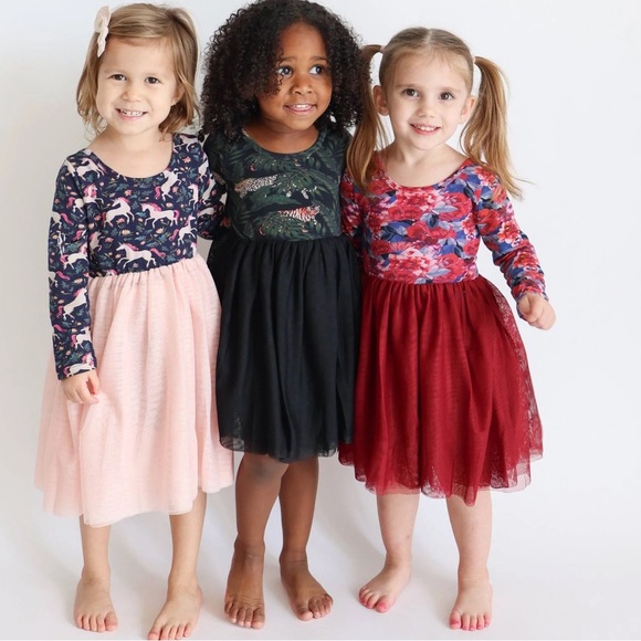 LOLA & TAYLOR LONG SLEEVE PARKER DRESS - Picture 3 of 3